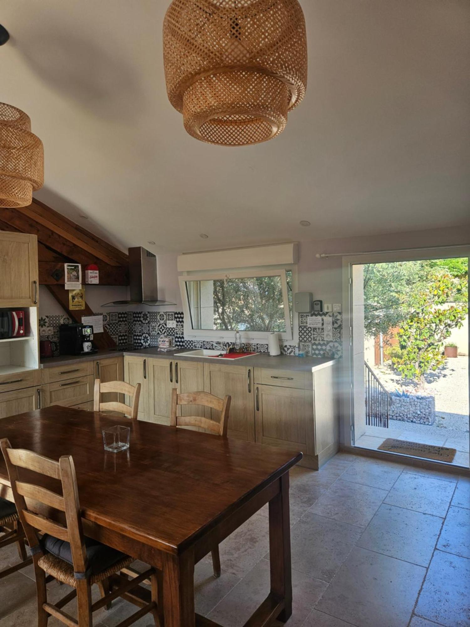 Appartement Le Rubiz à La Coucourde Extérieur photo